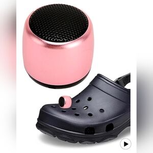 Portable Adjustable Clip-On Mini Speaker for Shoes 2 Watts 20 KHz 3.7 V - Pink